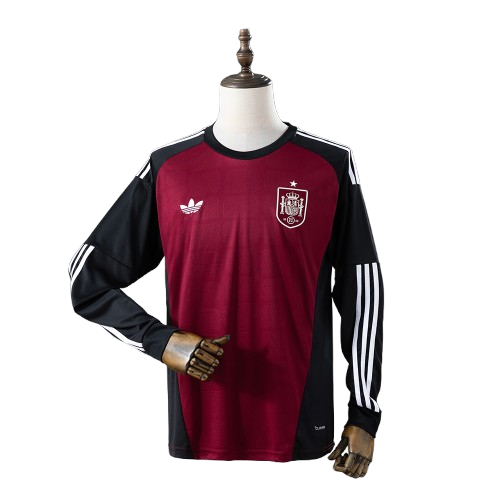 Spain 2026 GK-Red Long Sleeved Jersey