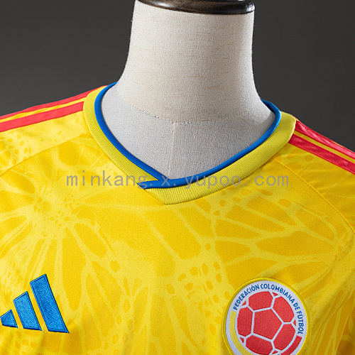 2026 Colombia Home Long-Sleeve Jersey