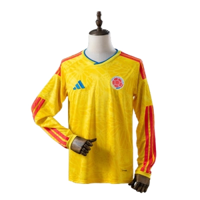 2026 Colombia Home Long-Sleeve Jersey 01