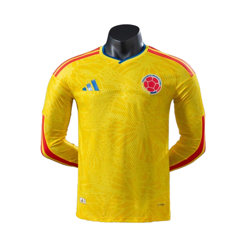 2026 Colombia Home Long-Sleeve Player Version Jersey