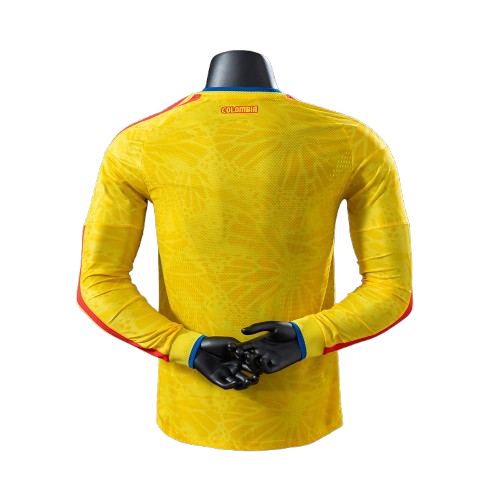2026 Colombia Home Long-Sleeve Player Version Jersey