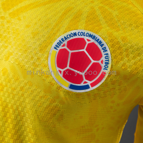 2026 Colombia Home Long-Sleeve Player Version Jersey