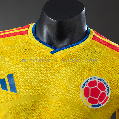 2026 Colombia Home Long-Sleeve Player Version Jersey