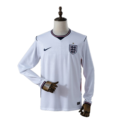 2026 England Home Long Sleeve Jersey