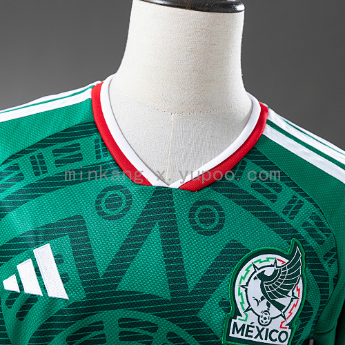 2026 Mexico Home Long-Sleeve Jersey
