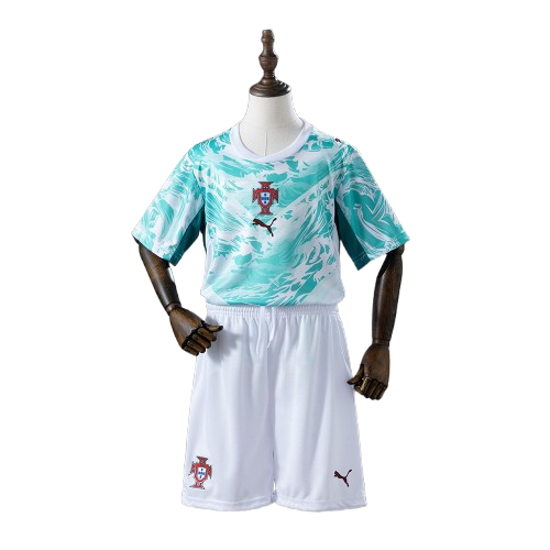2026 Portugal Away Kids Kit Jerseys