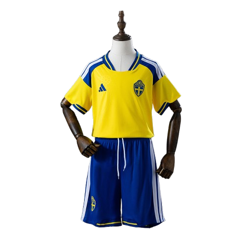 2026 Sweden Home Kids Kit Jersey