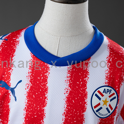 2026 Paraguay Home Kids Kit Jersey