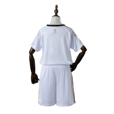 2026 Saudi Arabia Away Kids Kit Jersey 02