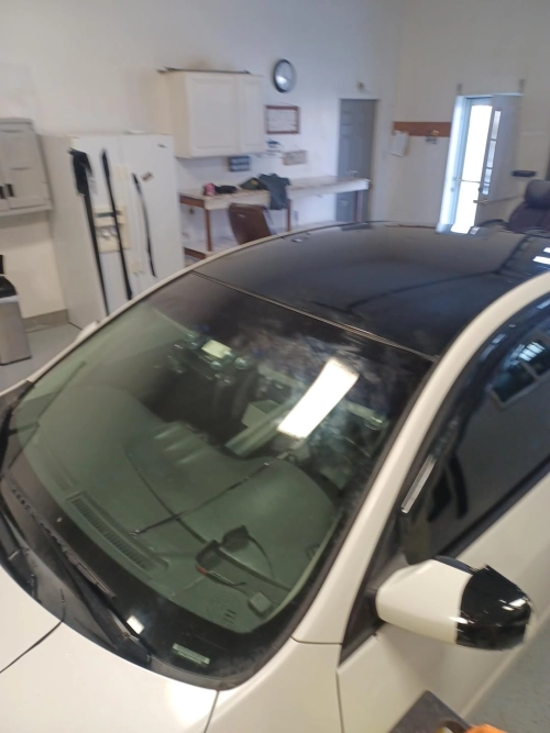 Satin Black Vinyl Wrap Car Wrap K-9500 review off