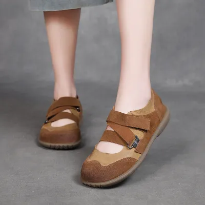Jishu 24 head layer cow bago flat bottom lazy shoes  02
