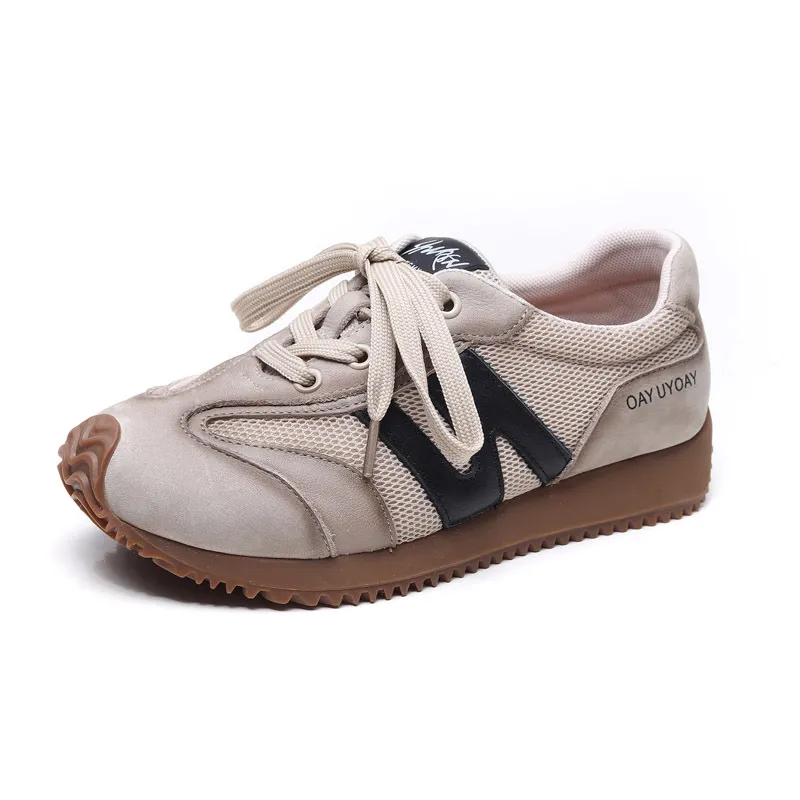 Jishu 24 spring and summer head layer cowhide white shoes