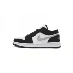 Air Jordan 1 Low Black and White Gray 552780-018 