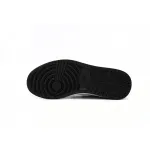 Air Jordan 1 Low Black and White Gray 552780-018 