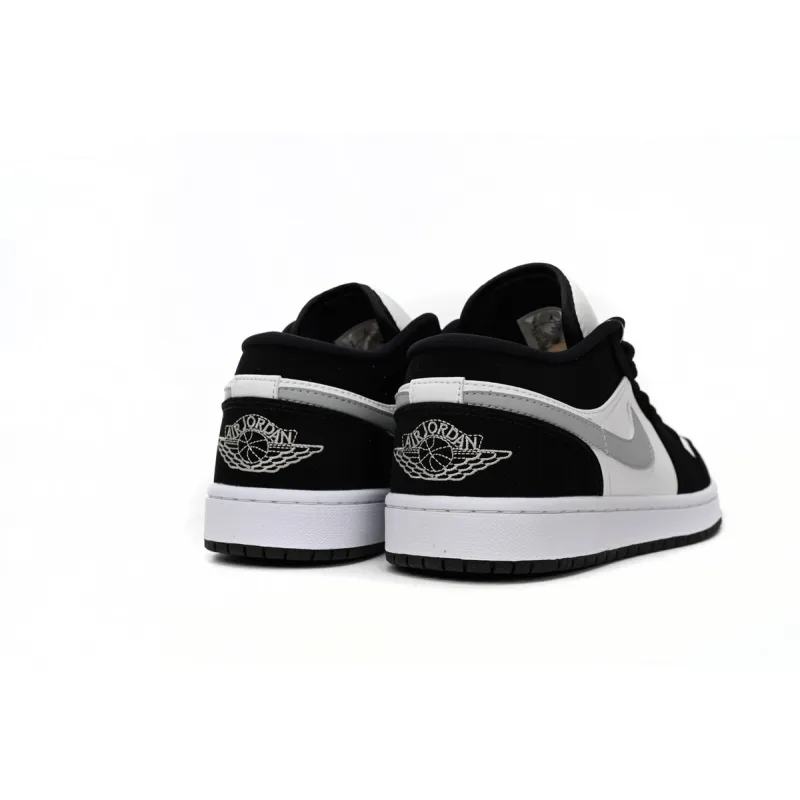 Air Jordan 1 Low Black and White Gray 552780-018 