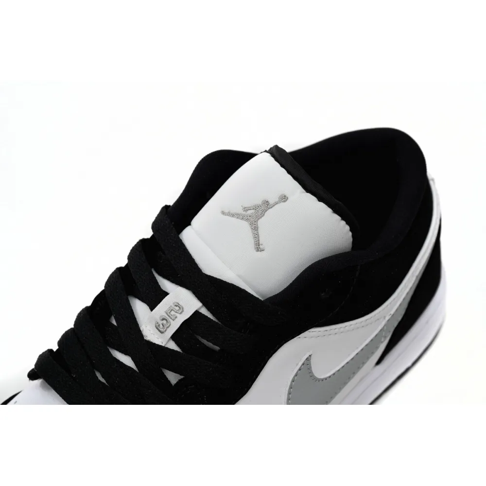 Air Jordan 1 Low Black and White Gray 552780-018 