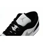 Air Jordan 1 Low Black and White Gray 552780-018 