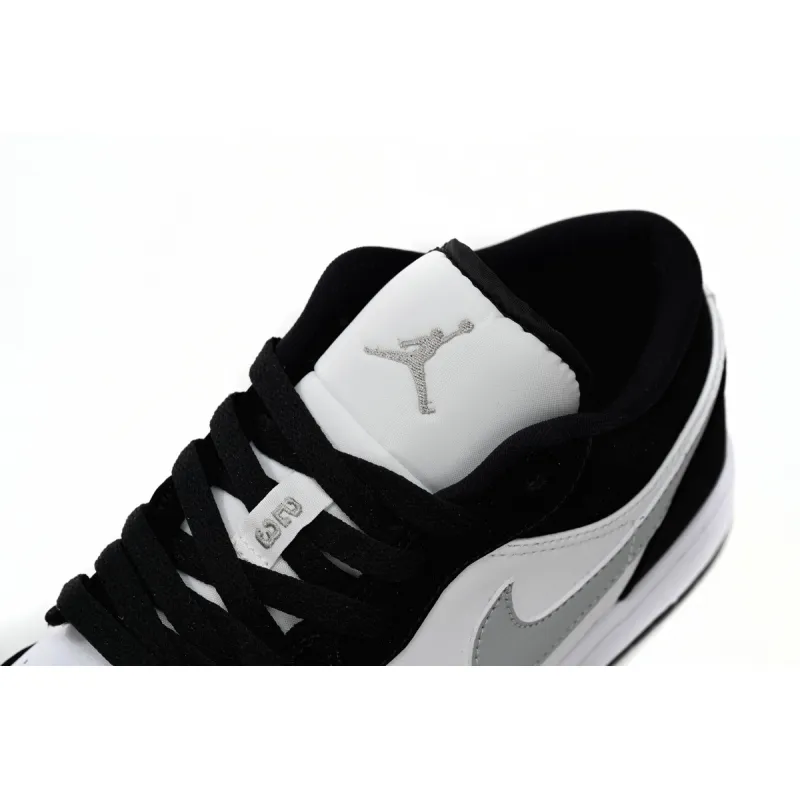 Air Jordan 1 Low Black and White Gray 552780-018 