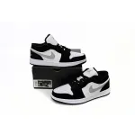 Air Jordan 1 Low Black and White Gray 552780-018 