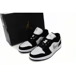 Air Jordan 1 Low Black and White Gray 552780-018 