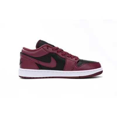 Air Jordan 1 Low Black Dark Beetroot (Women's) DC0774-006 02