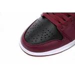 Air Jordan 1 Low Black Dark Beetroot (Women's) DC0774-006