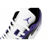 Air Jordan 1 Low Court Purple Black 553558-501