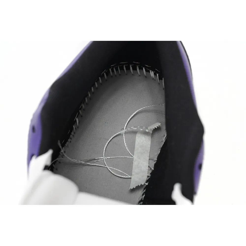 Air Jordan 1 Low Court Purple Black 553558-501