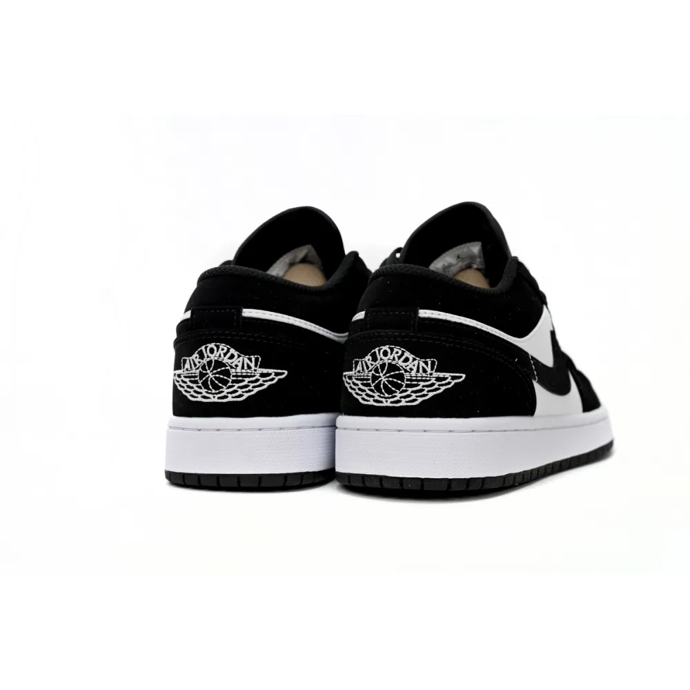 Air Jordan 1 Low New Black and White Panda 553558-001