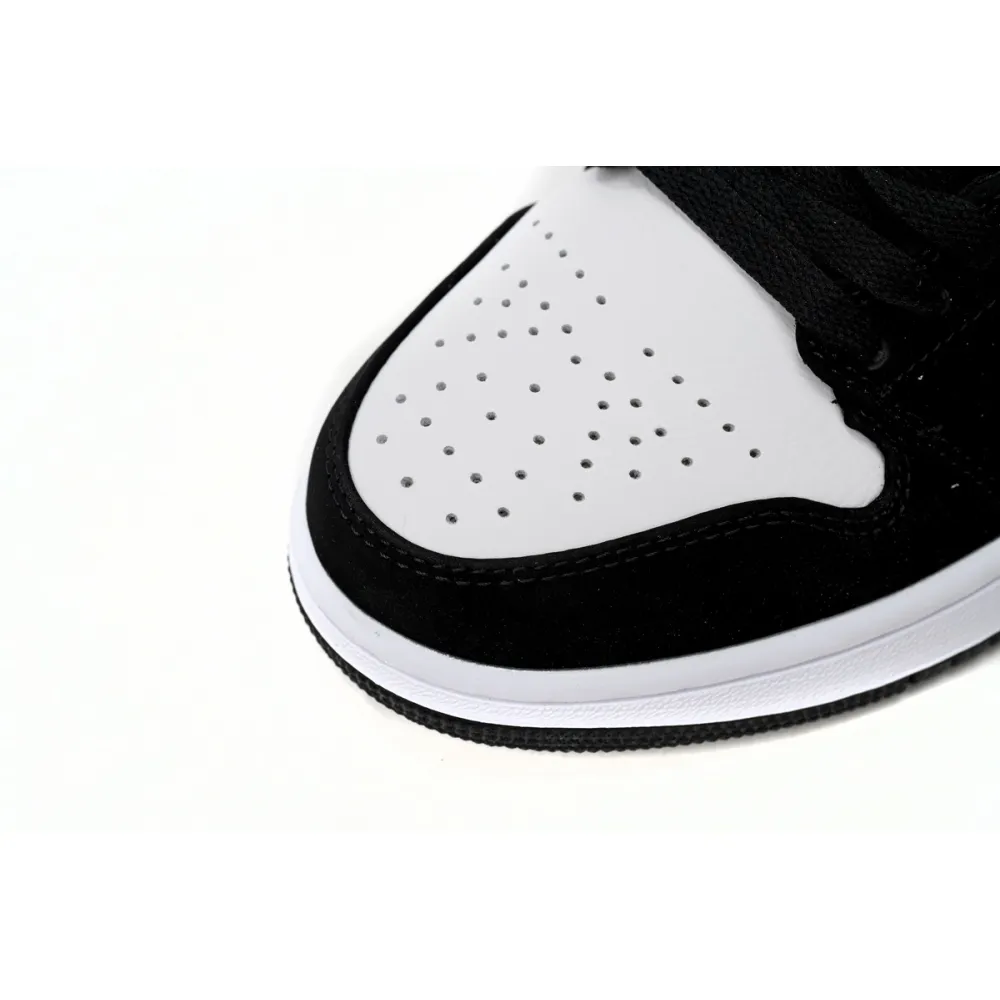 Air Jordan 1 Low New Black and White Panda 553558-001
