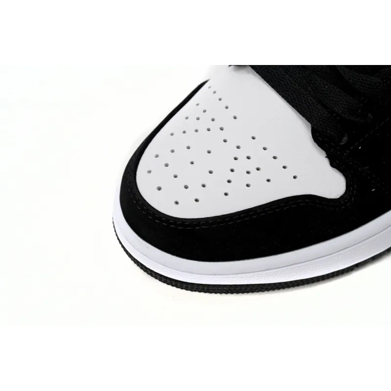 Air Jordan 1 Low New Black and White Panda 553558-001
