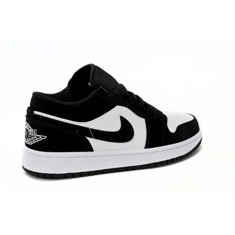 Air Jordan 1 Low New Black and White Panda 553558-001