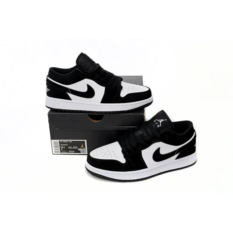Air Jordan 1 Low New Black and White Panda 553558-001