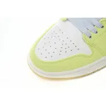 Air Jordan 1 Low Sail White Oil Green (Women's) FD9906-131