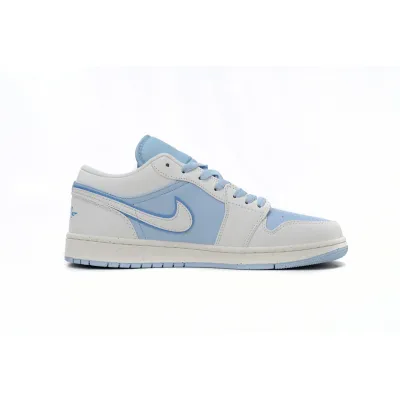 Air Jordan 1 Low SE Reverse Ice Blue (Women's) DV1299-104 02
