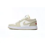 Air Jordan 1 Low SE Sail Rattan University Red FB7168-121