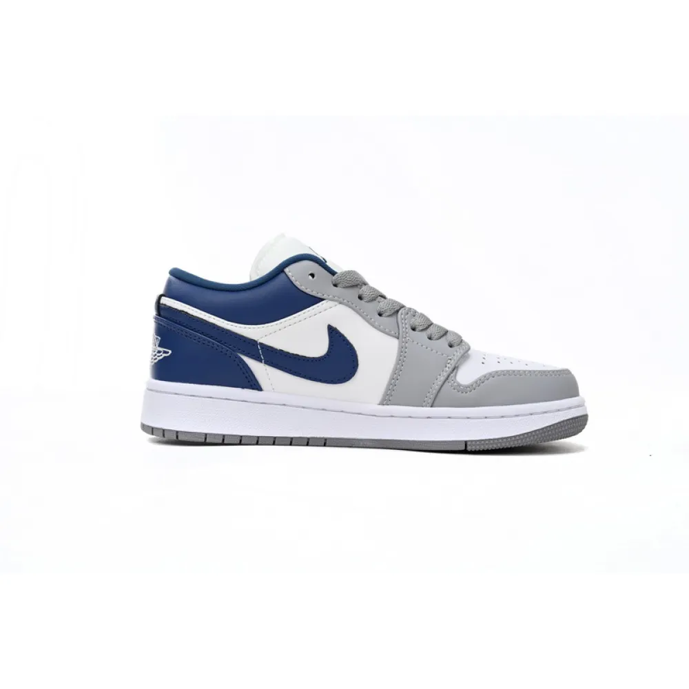 Air Jordan 1 Low Stealth French Blue (Women's) DC0774-042