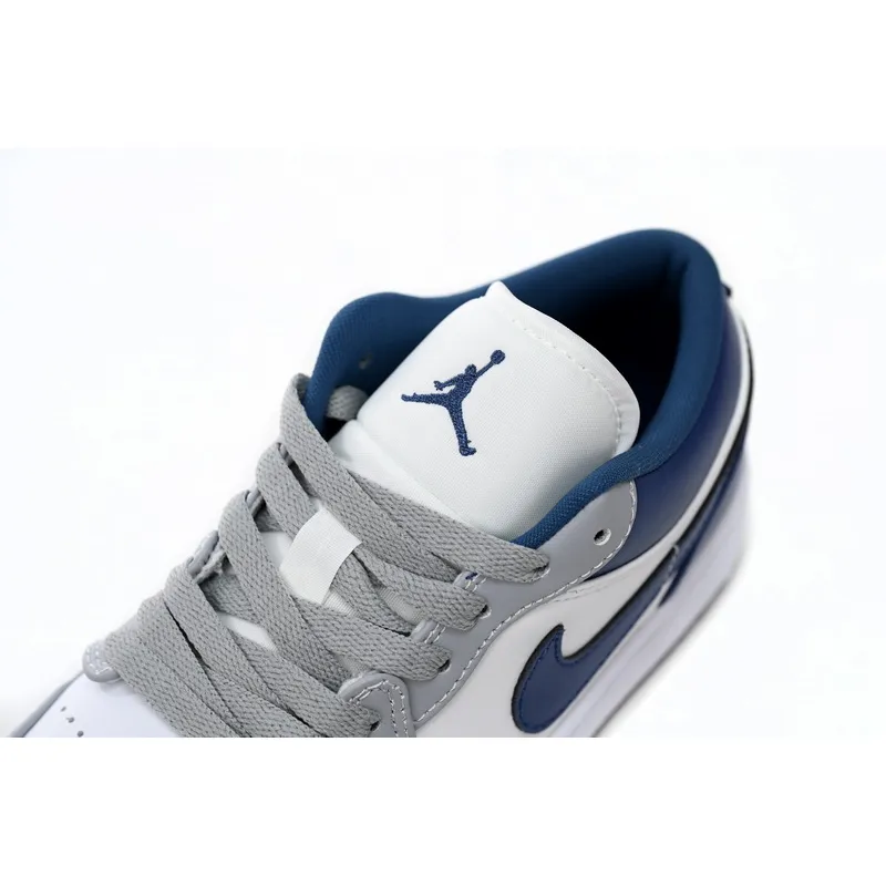 Air Jordan 1 Low Stealth French Blue (Women's) DC0774-042