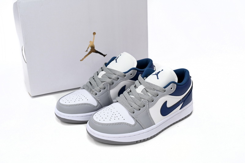 Air Jordan 1 Low Stealth French Blue (Women