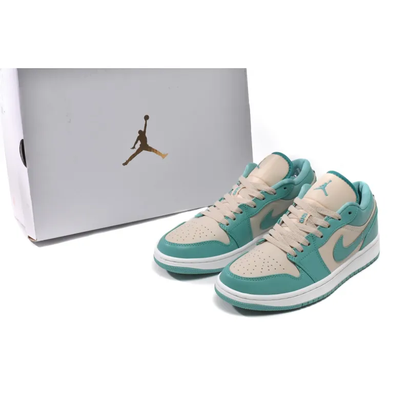 Air Jordan 1 Low Tropical Teal (Women's) DC0774-131