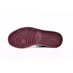 Air Jordan 1 Low White Bordeaux 553558-615