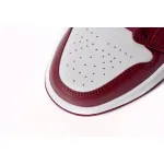 Air Jordan 1 Low White Bordeaux 553558-615