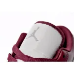 Air Jordan 1 Low White Bordeaux 553558-615