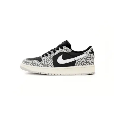 Air Jordan 1 Retro Low OG Black Cement (GS) CZ0858-001 01