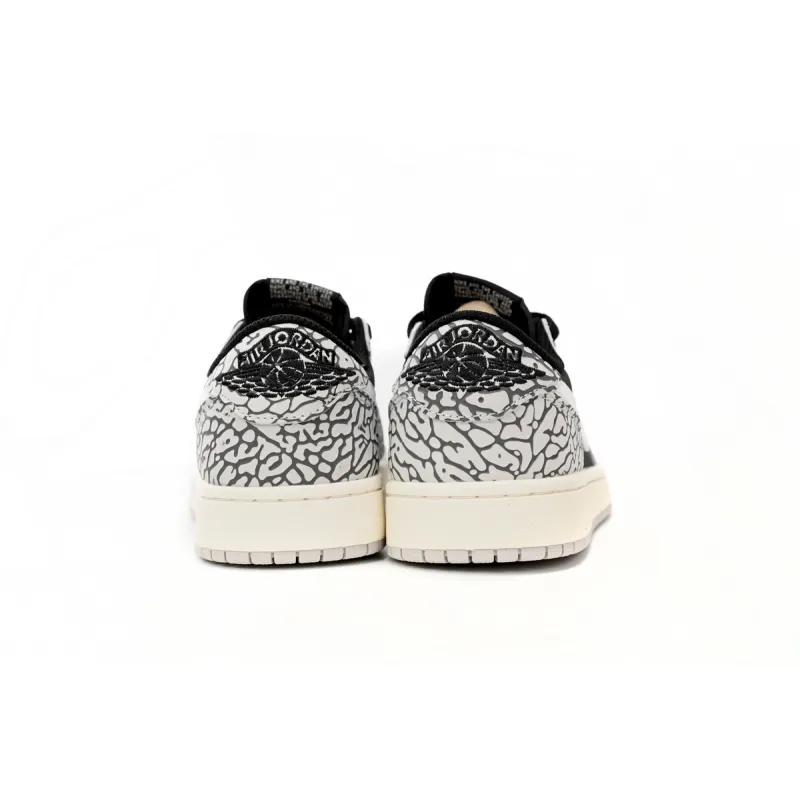 Air Jordan 1 Retro Low OG Black Cement (GS) CZ0858-001