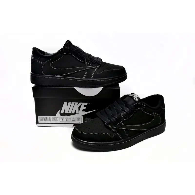 Special  Sale Air Jordan 1 Retro Low OG SP Travis Scott Black Phantom DM7866-001