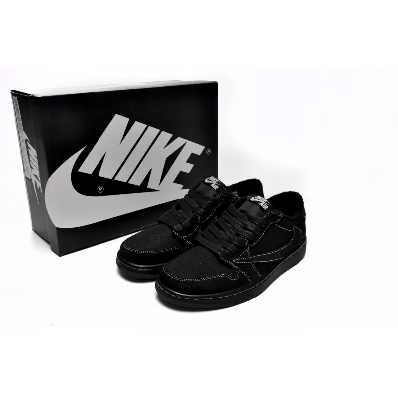 Special  Sale Air Jordan 1 Retro Low OG SP Travis Scott Black Phantom DM7866-001