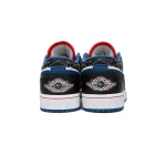  Air Jordan 1 Low SE "Black/Industrial Blue  FV3622-141