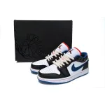  Air Jordan 1 Low SE "Black/Industrial Blue  FV3622-141