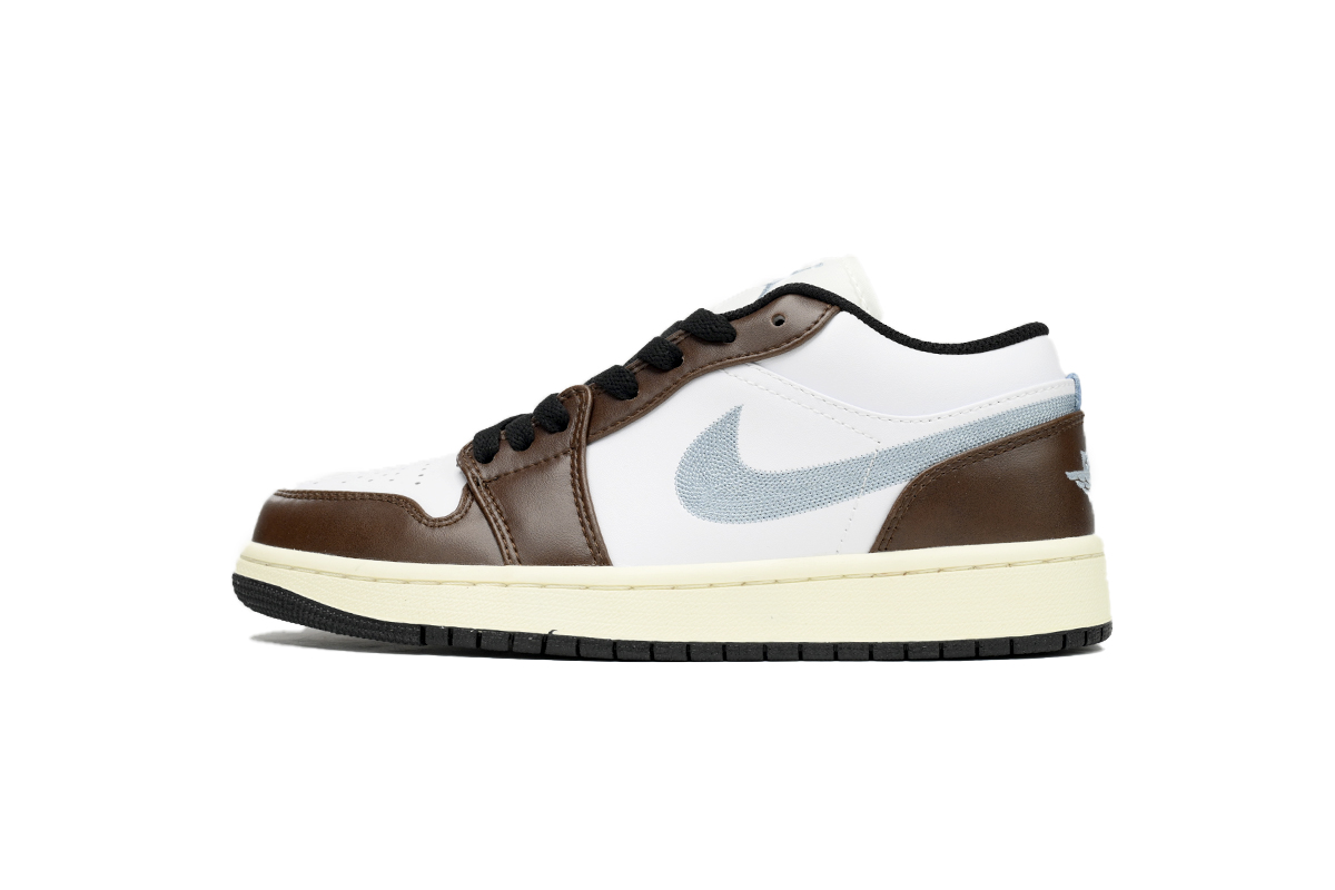  Air Jordan 1 Low SE GS 'Mocha Blue Grey'  FQ8156-142 